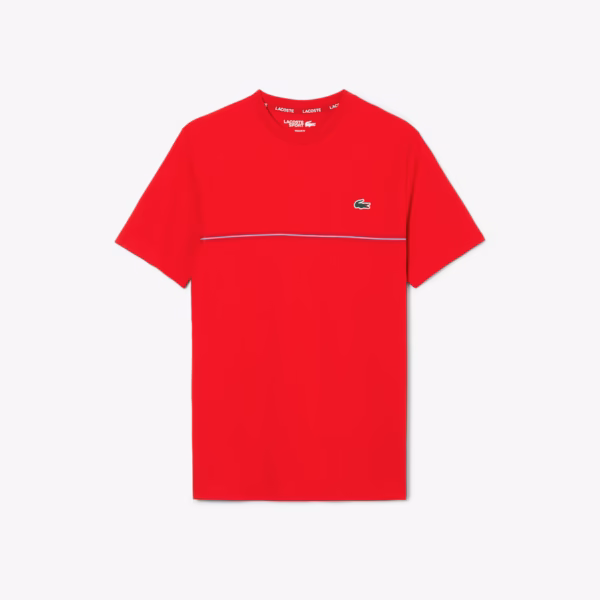 Lacoste Ultra Dry Crocodile Print T-shirt