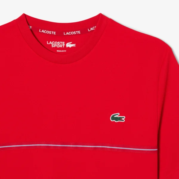 Lacoste Ultra Dry Crocodile Print T-shirt